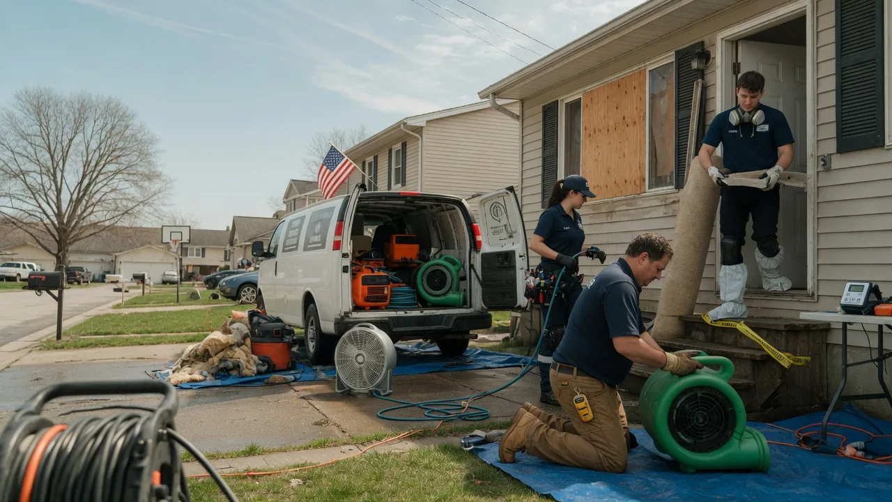 Water Damage Restoration in Coalport, PA near me